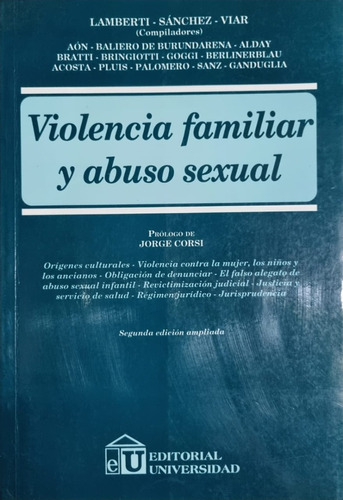 Violencia Familiar Y Abuso Sexual Lamberti - Sánchez - Viar
