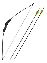 Comprar Arco Recurvo Niños Infantil 14 Lb + 2 Flechas Tiro Practica 