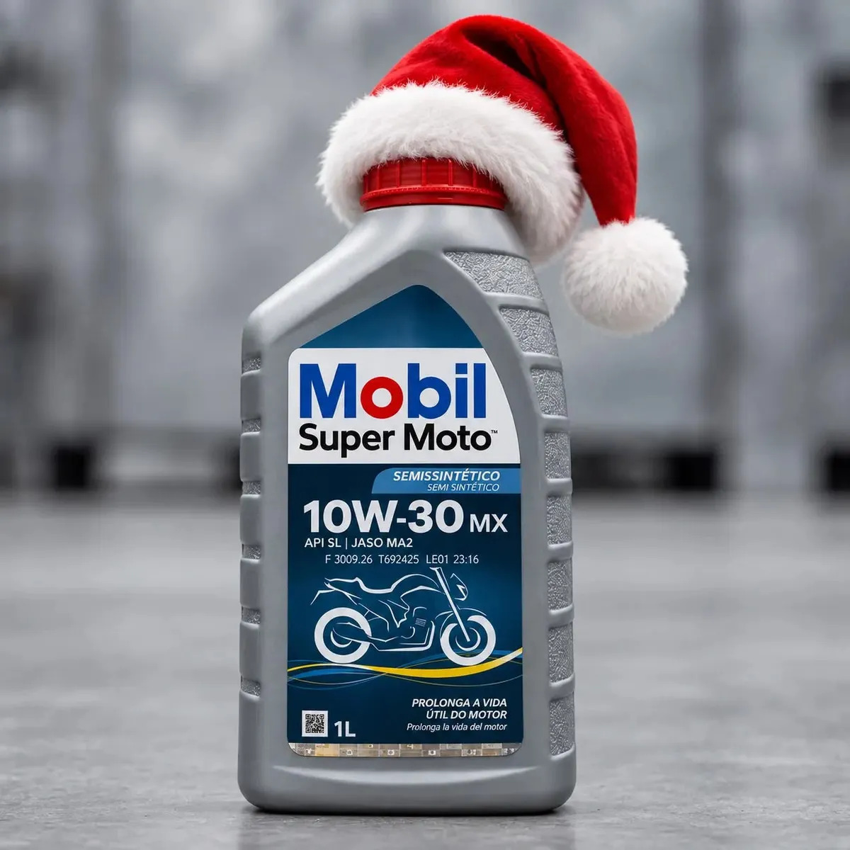Óleo Mobil Moto 4T 10W30 Semi Sintético Lubrificante Motor