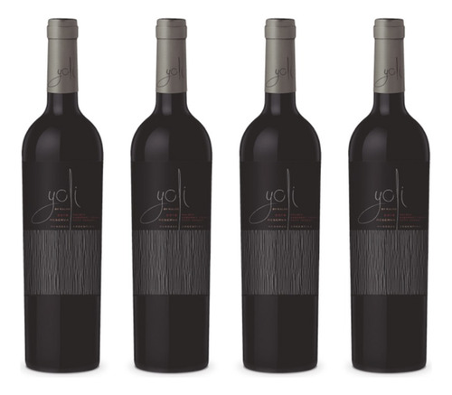 Vino Yoli Reserva Blend Malbec 750ml Caja X 4 Unidades