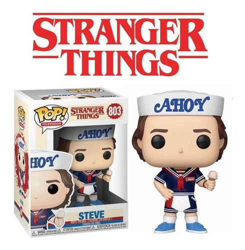 Funko Pop Steve 803 Stranger Things Will Dustin Mike Lucas