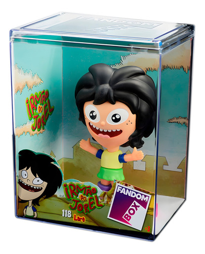 Figura Lara Irmão Do Jorel Fandom Box Boneco 10 Cm Em Vinil