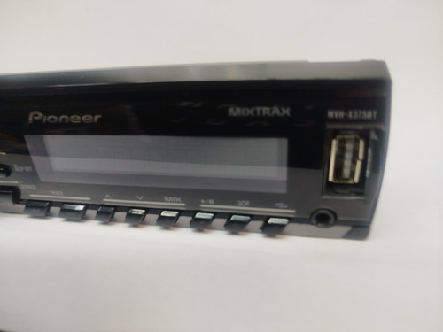 Caratula Pionner Mvh X375bt Usb Y Bt (solo Caratula) (Usado)