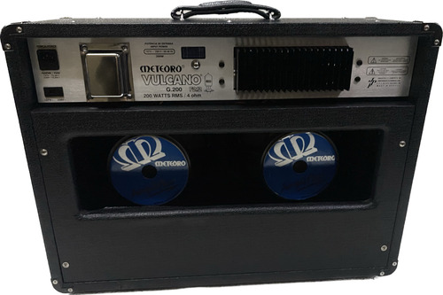 Amplificador Meteoro Vulcano G200 Novo Original Mostruario