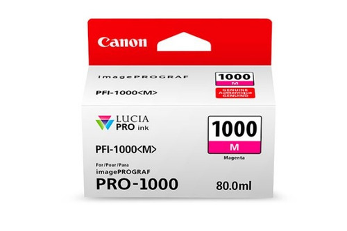 Tinta Canon Pfi-1000 M Lucia Pro Magenta Ink Tank