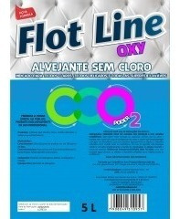 2 Flot Line Oxy  5litros  Frete Grátis Limpeza D Sofá Branco