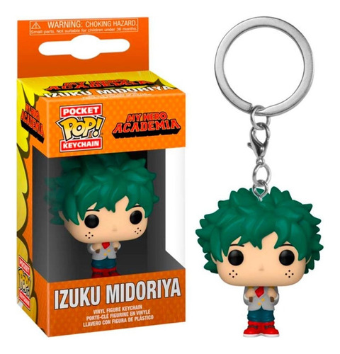 Chaveiro Pop! Funko Izuku Midoriya Deku | My Hero Academia