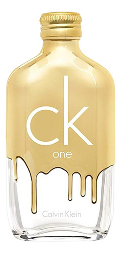 Perfume Unisex Eau De Toilette Calvin Klein One Gold 100ml