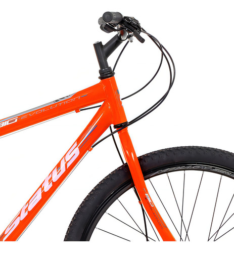Bicicleta Status Big Evolution 29 Disc Laranja/branco Cor Laranja Tamanho do quadro L