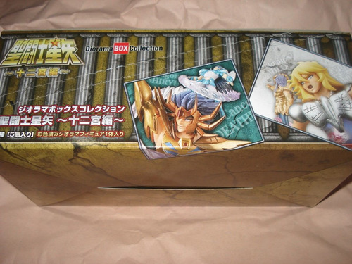 Imagen 3 de 6 de Set 5 Saint Seiya Coleccion Diorama Arca Caballeros Zodiaco