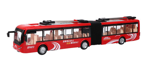Autobús De Juguete Para Niños 1:48 Cs0133 Coche De Luz De Ci