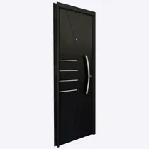Comprar Puerta Doble Chapa Inyectada Pavir 16 Barral Curvo 80x200