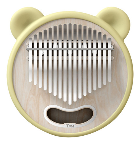 Piano Tom 17 Teclas Pulgar, Bonita Kalimba De Madera De Anim