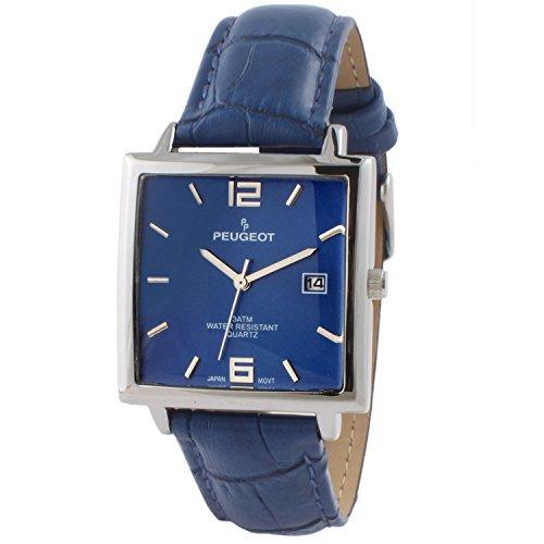 Reloj Peugeot Para Hombre 2062bl Color Azul Pantalla
