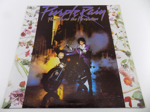 Prince Purple Rain Vinilo Lp México Rock Soul Inserto 1984