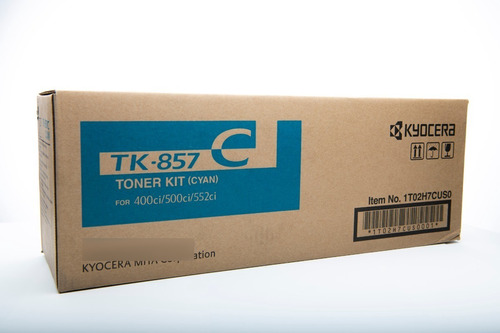 Toner Tk-857c Kyocera Para Taskalfa 400ci/500ci/552ci
