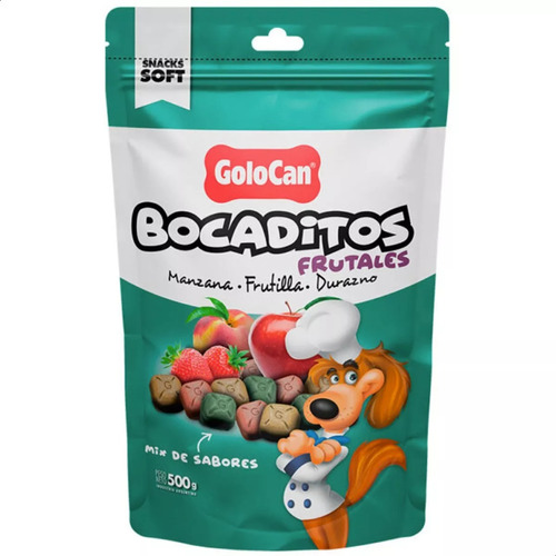 Bocadito Perro Golocan Frutales Blandos Semihumedos Petcorp