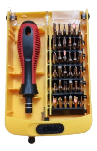 Estuche 36 En 1 Jgo De Destornilladores Mini Puntas Portatil