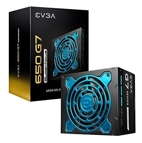 Imagen 1 de 5 de Evga Supernova 650 G7, 80 Plus Gold 650w, Totalmente Modula