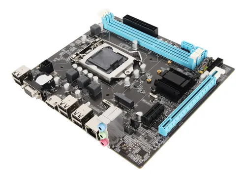 Placa Base Micro Atx H61 Lga 1155 Ddr3 Para Videojuegos