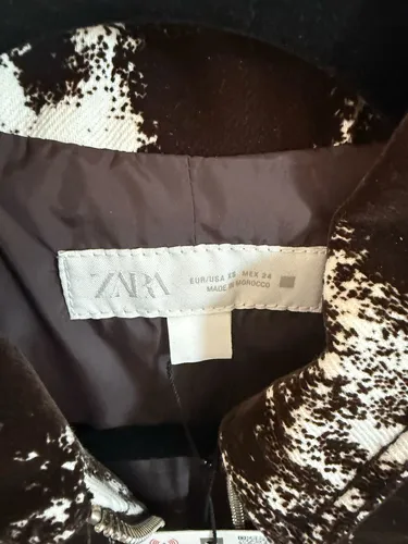 Chaqueta Cow Print Zara
