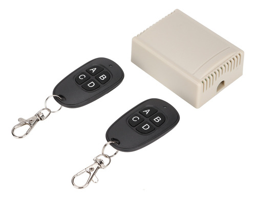 Interruptor Remoto De Relé Inalámbrico De 4 Canales 433 Mhz