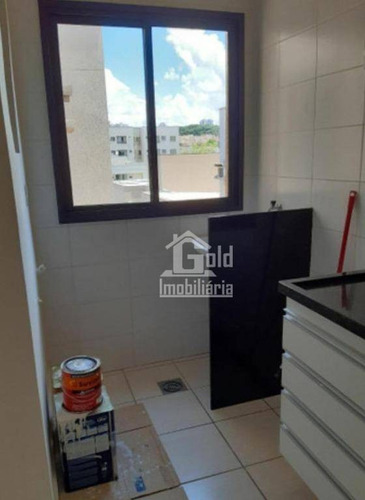 Apartamento Com 1 Dormitório Para Alugar, 45 M² Por R$ 920,00/mês - Jardim Botânico - Ribeirão Preto/sp - Ap3538