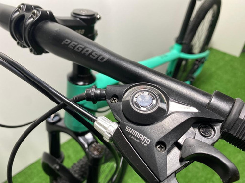 Imagen 10 de 10 de Bicicleta Aluminio Turquesa Mtb Aro 27,5 Pegaso Bikes