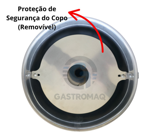 Cutter Profissional 19l Inox Alta Potência E Rendimento