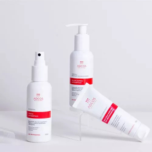 Kit Adcos Facial: Pré E Pós Procedimentos Com 3 Itens Todas Dia/noite