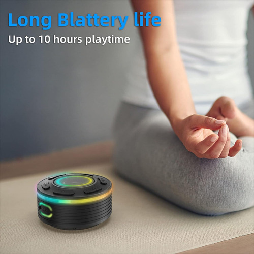Alto-falante de chuveiro Bluetooth, IP7 à prova d'água Bluetooth Inhalam 110v