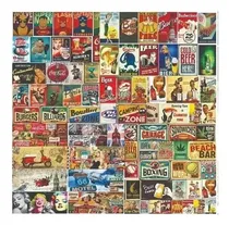 Comprar Pack Plantillas Vintage Para Sublimar \u002F Chapas Retro Vintage