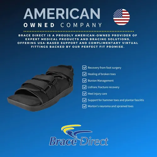 Zapato De Recuperación Posoperatoria Médico Ajustable