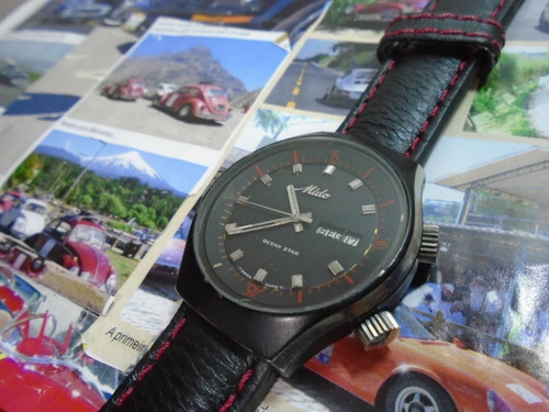 Mido Ocean Antigo Star Diver Design Porsche Raro Eta 2790