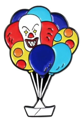 Pin Metal It Stephen King Pennywise Kawaii