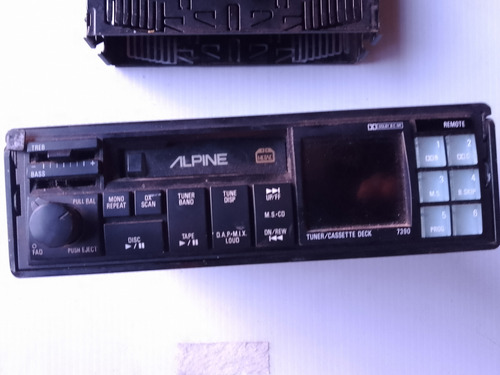 Autoestéreo Alpine 7390 Cassette Made In Japan Quitapon (Usado)