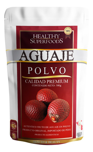 Aguaje Peruano Autentico En Polvo 500g