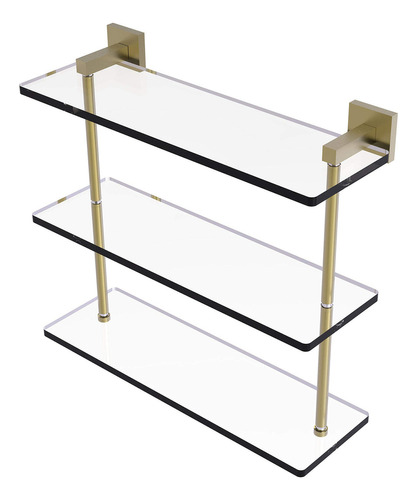 Allied Brass Mt-5-16 Montero Collection - Estante De Cristal