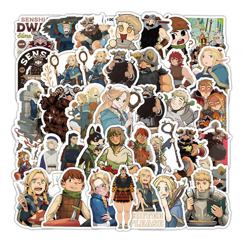 50 Unidades/bolsa De Nuevo Diseño Anime Delicious In Dungeon