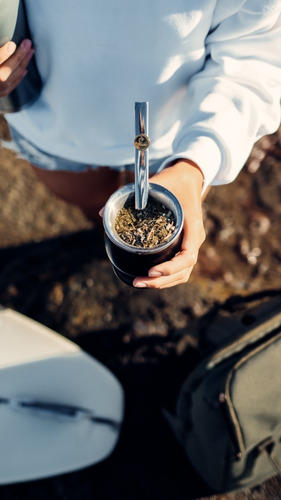 Imagen 6 de 10 de Bombilla Un Mate - Acero Inoxidable