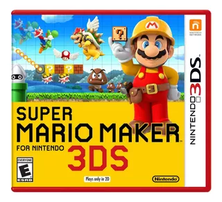 Juego multimedia físico Super Mario Maker 3ds para Nintendo 3ds