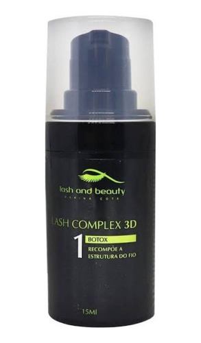 Complex 3d Passo 1 Botox 15ml Lash And Beauty