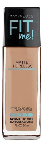 Base De Maquillaje Maybelline Fit Me Matte + Poreless De 30ml