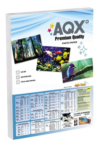 Papel Foto A4 Glossy Brillante 115gr X1000 Hs Inkjet