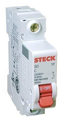 Termomagnética Steck 1x25a 3ka Sdd61c25