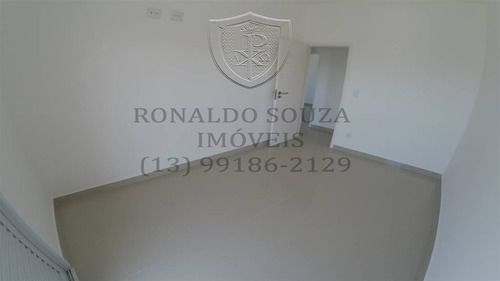 Imagem 11 de 30 de Praia Grande - Ocian - Linda Cobertura Duplex- 3 Dormitórios - 2 Salas - Salão De Festas - Vista Para O Mar - Rs60