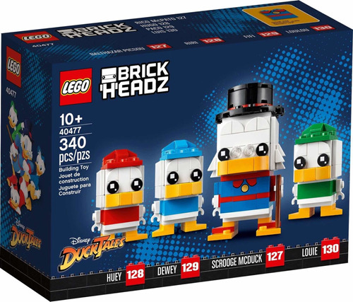 Lego Disney 40477 Ducktales Rico Mcpato Hugo Paco Luis 340pz