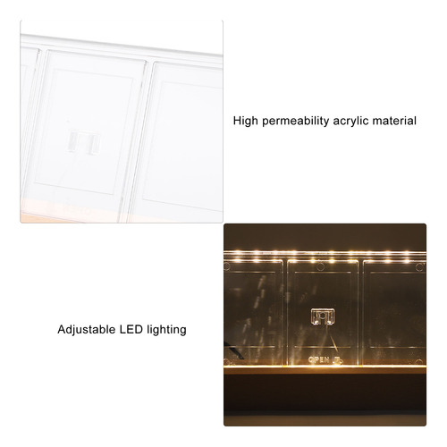 Panel Acrílico Transparente Con Base De Madera Para Marco De