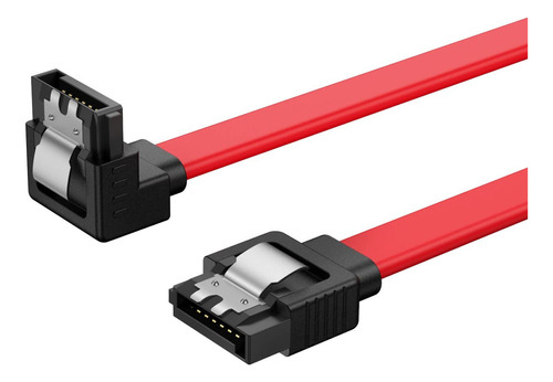 Cablecreation Cable Sata Iii [2 Unidades] Sata Iii De 8 Pul. Color Rojo