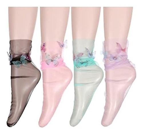 Benefeet Sox Calcetines Bonitos De Malla Para Mujer Calcetin